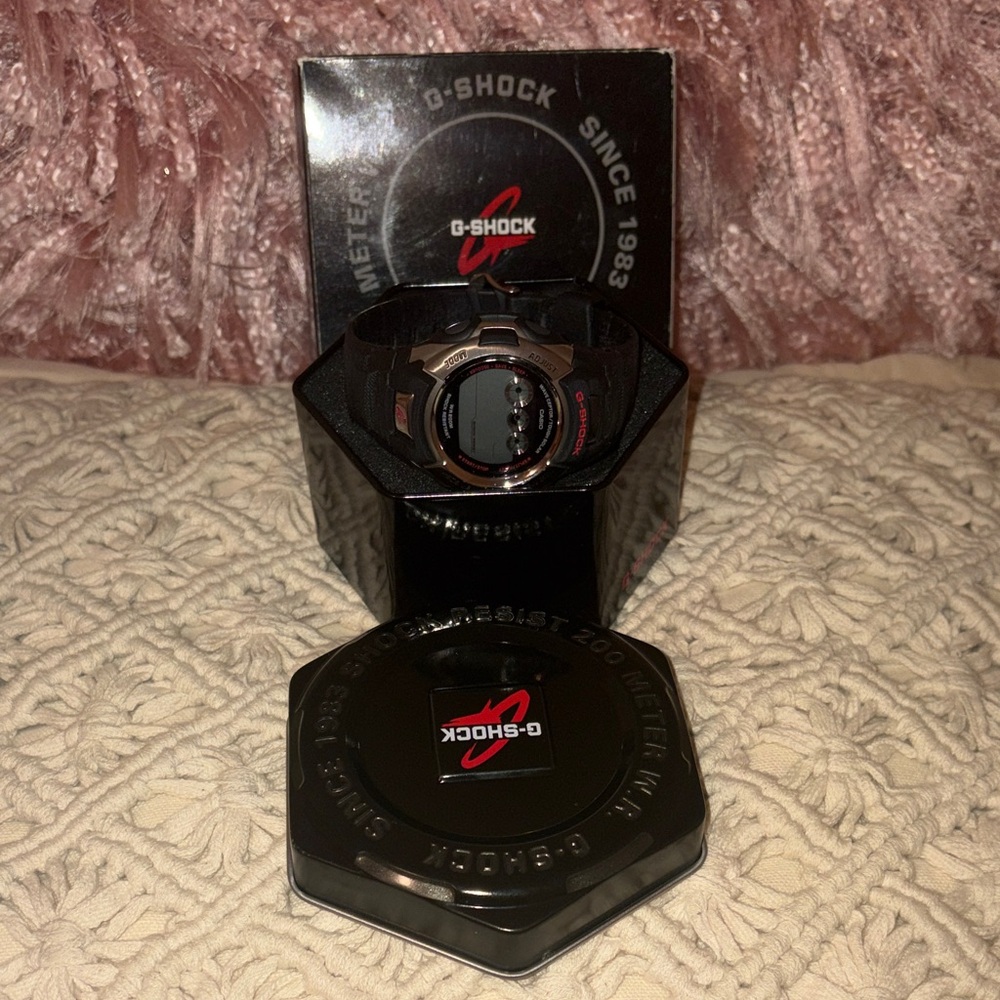 G-Shock Black and Red Digital Watch